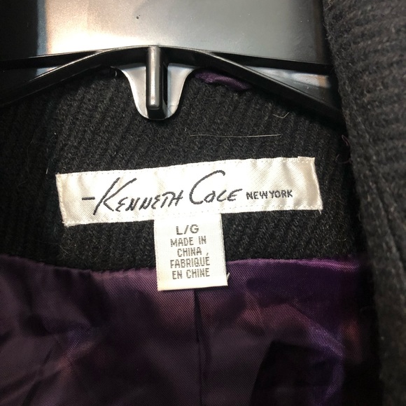 Kenneth Cole wool dress coat - Picture 2 of 6